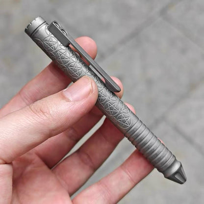 VM-S117 Mini TC4 Titanium Bolt-Action Pen (Skull Edition)