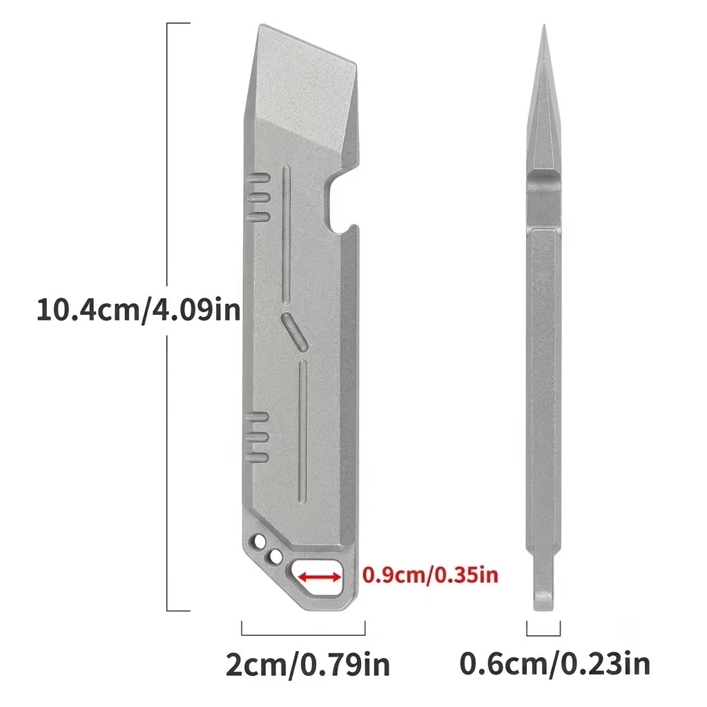 Titanium Alloy Multi-Function Pry Bar