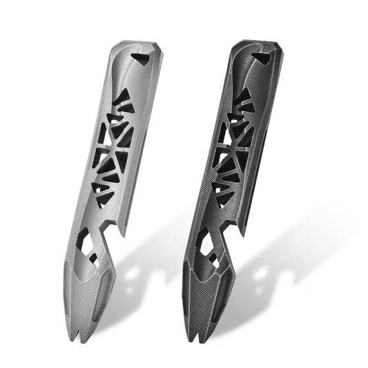Titanium Alloy Skeletal EDC Pry Bar