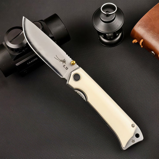VM-85 // VERMIN FOLDING KNIFE - SAN MAI STEEL & BONE HANDLE