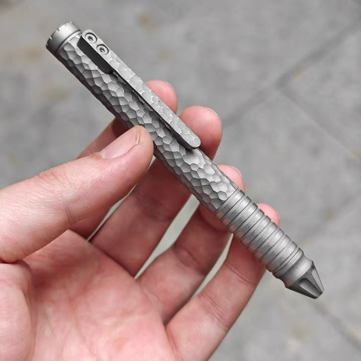 VM-S117 Mini TC4 Titanium Bolt-Action Pen (Skull Edition)